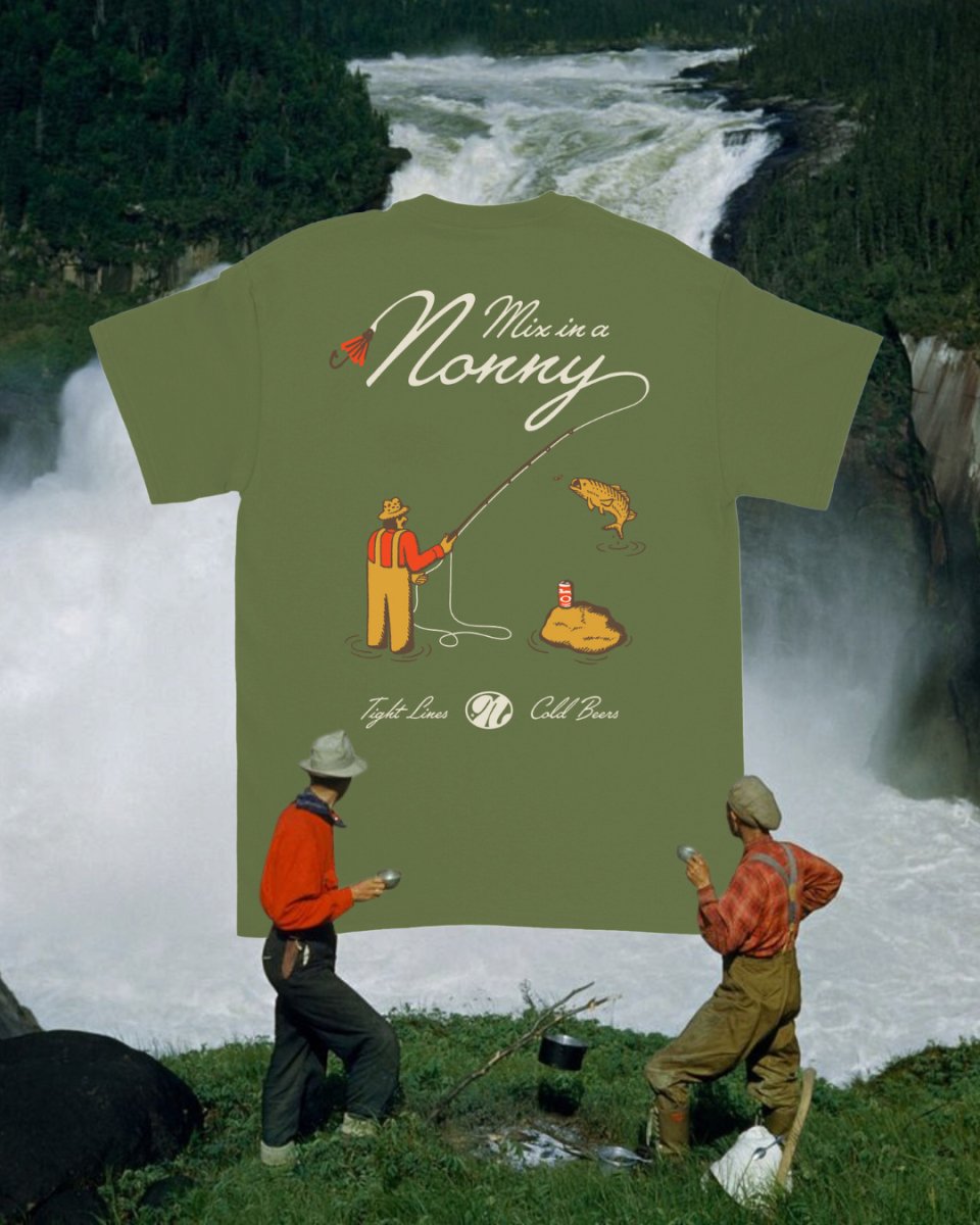 Nonny Fishing Tee - Nonny Beer